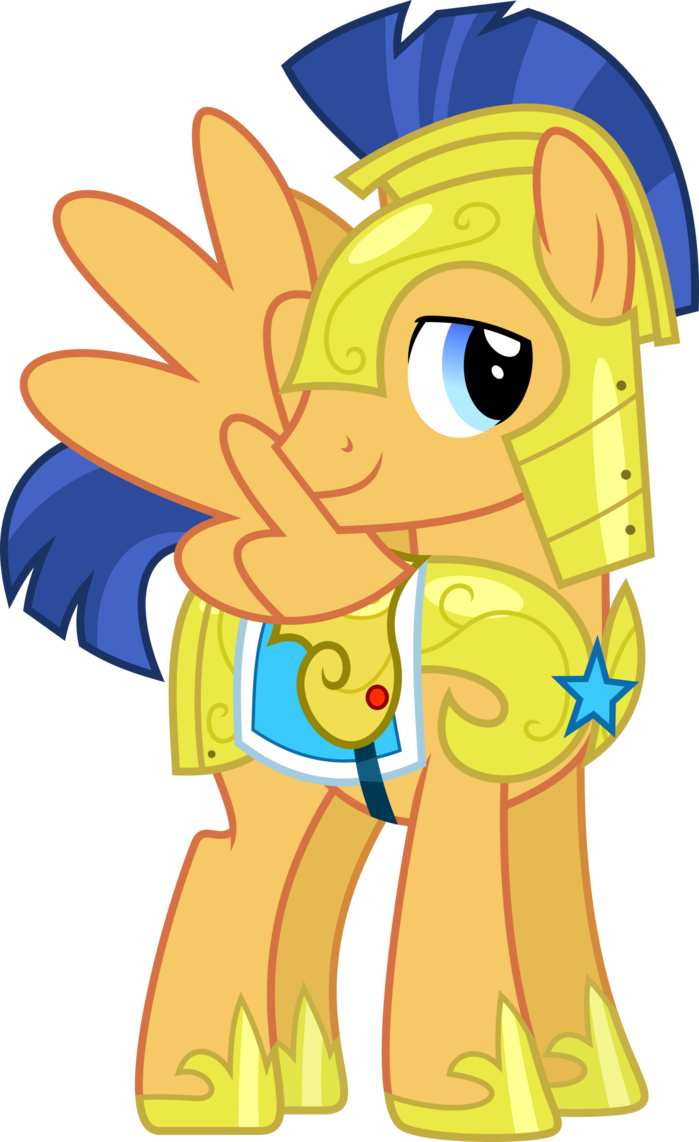 فلش - My Little Pony Flash Sentry (699x1142)