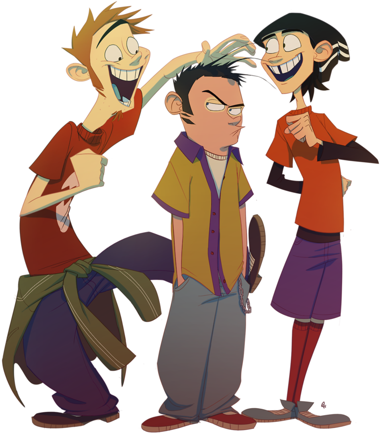 Illustration Art Digital Art Artists On Tumblr - Ed Edd N Eddy Remake (1024x986)