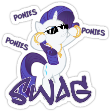 My Little Pony And Swag Image - Pony Swag (375x360)