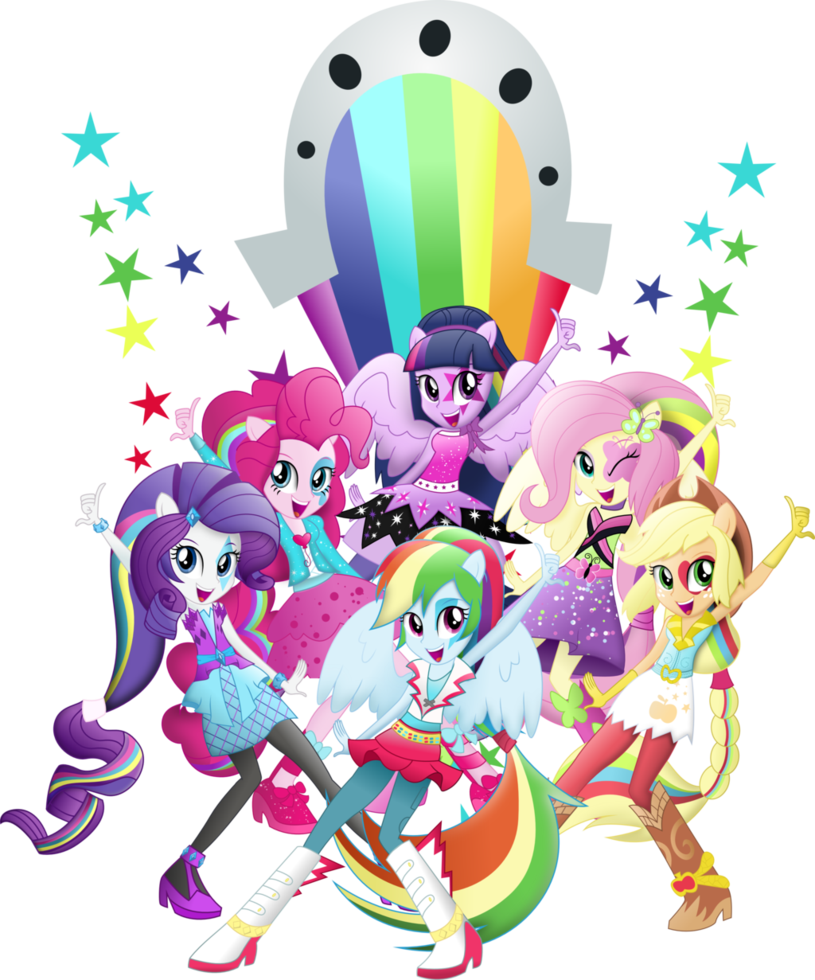 پرنسس توایلایت - Equestria Girls Shine Like Rainbow (815x980)