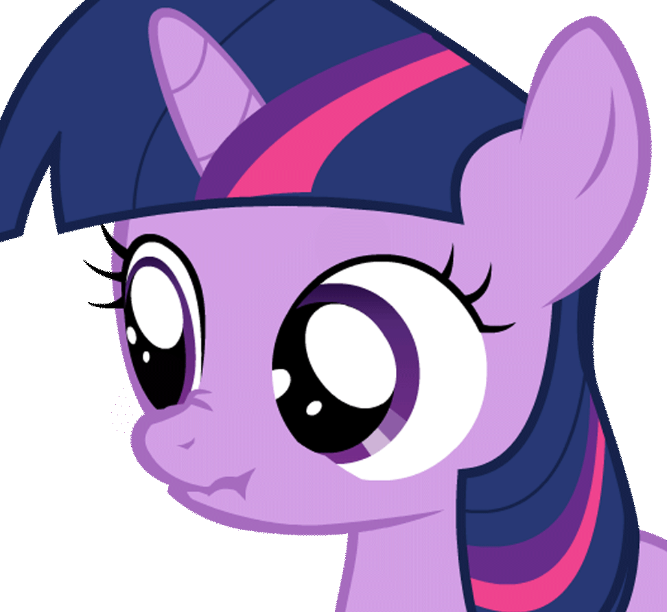 My Little Pony Sticker - Twilight Sparkle Transparent Gif (972x893)