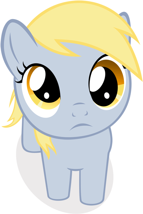 Know My Little Pony Sticker - Derpy Hooves Animations (619x750)