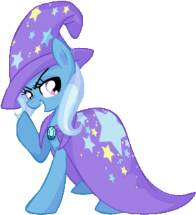 Animated Gif Transparent, My Little Pony, Mlp, Share - My Little Pony Trixie Gif (480x411)