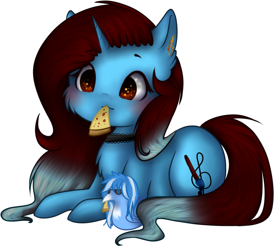 #1411429 - Artist - Czywko, Artist - Pudindess, Blue, - My Little Pony: Friendship Is Magic (891x1024)