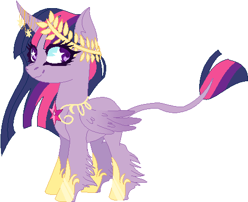 ~princess Twilight Sparkle My Style~ By Prettylittlepone - Mlp Base My Style (540x421)