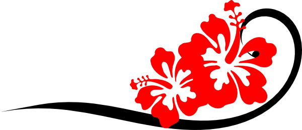 Red And Black Swirls Png (600x259)