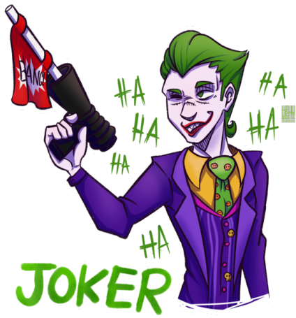 #artwork #digital #art #artist #fanart #joker #batman - Cartoon (500x707)