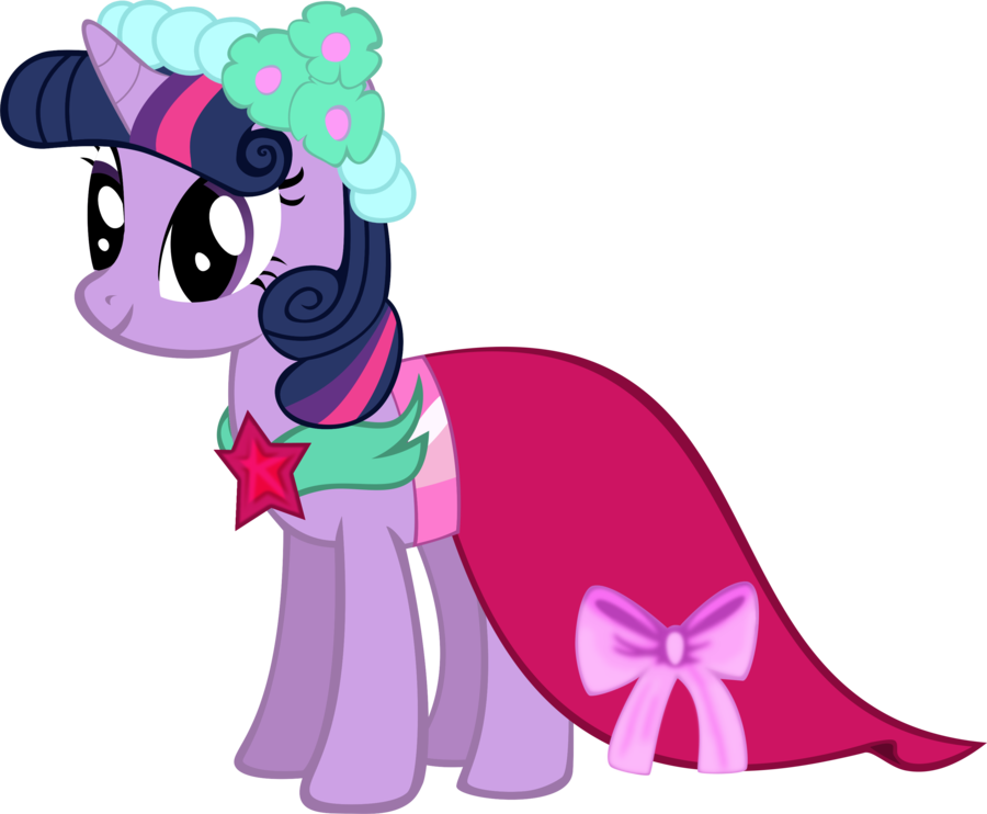 Bridesmaid Twilight Sparkle By Ibelcomputing - My Little Pony Twilight Sparkle Dress (900x742)