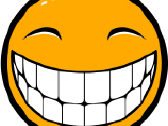 Delivery Truck Clipart - Grinning Smiley Face (640x480)