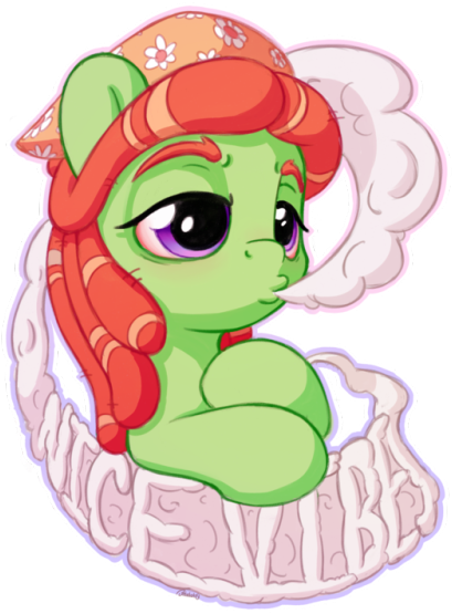 Tree Hugger Sticker For Your Bong Case - Mlp Tree Hugger Bong (500x637)