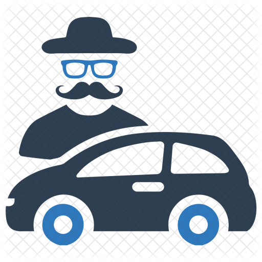 Thief, Auto, Burglar, Steal, Vandalism Icon - Car Rental Icon Free (512x512)