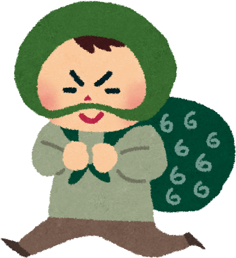 The Bandana You Are Talking About Is Called A "hokkamuri" - 泥棒 イラスト 無料 (500x551)