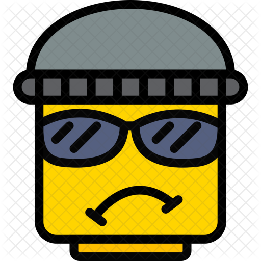 Burglar Icon - Emoticon (512x512)