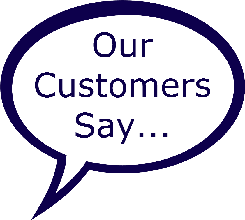 Our Customers Say “ - Customer Feedback (938x837)