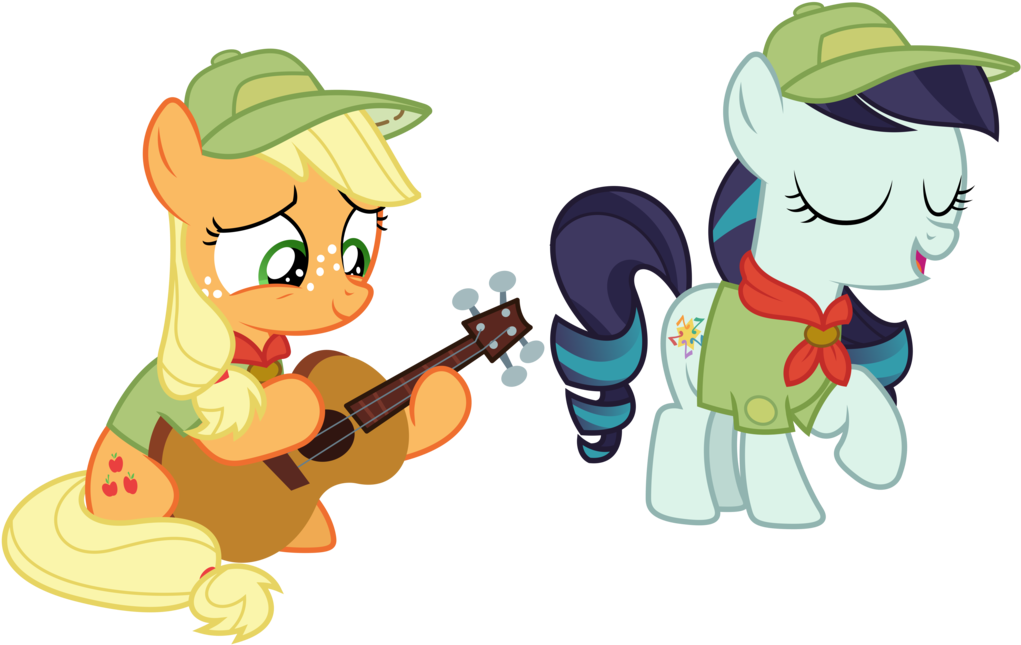 Filly Applejack And Rara By Mpnoir - My Little Pony Applejack And Rara (1024x655)