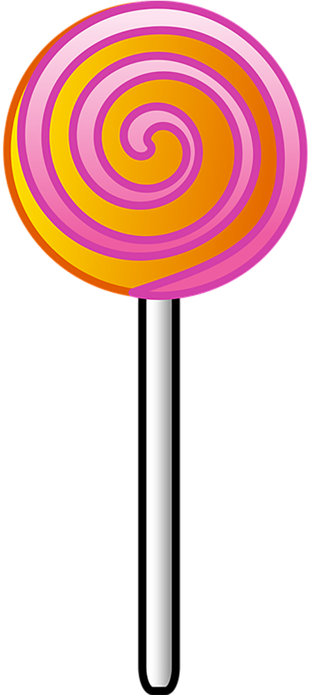 Lollipop Candy Land Clip Art - Lollipop Candy (500x1000)