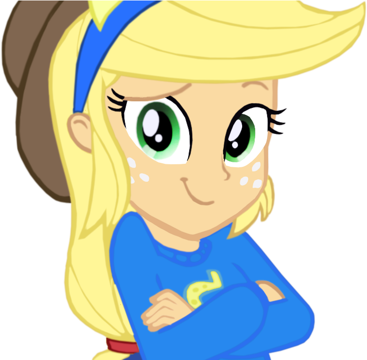 Applejack Vector By Emptygrey - My Little Pony Equestria Girls Apple Jack Vector (1280x720)