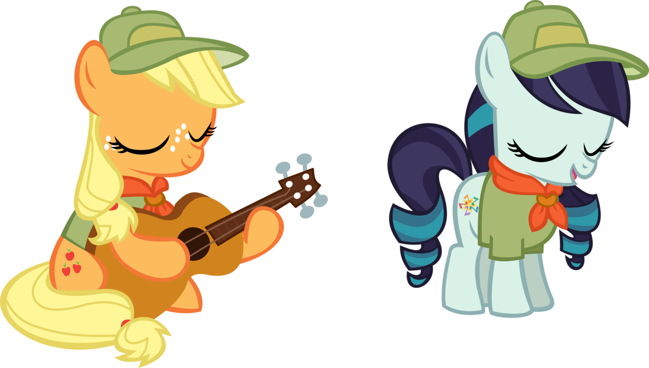 Absurd Res, Applejack, Artist - Applejack And Coloratura (1280x727)