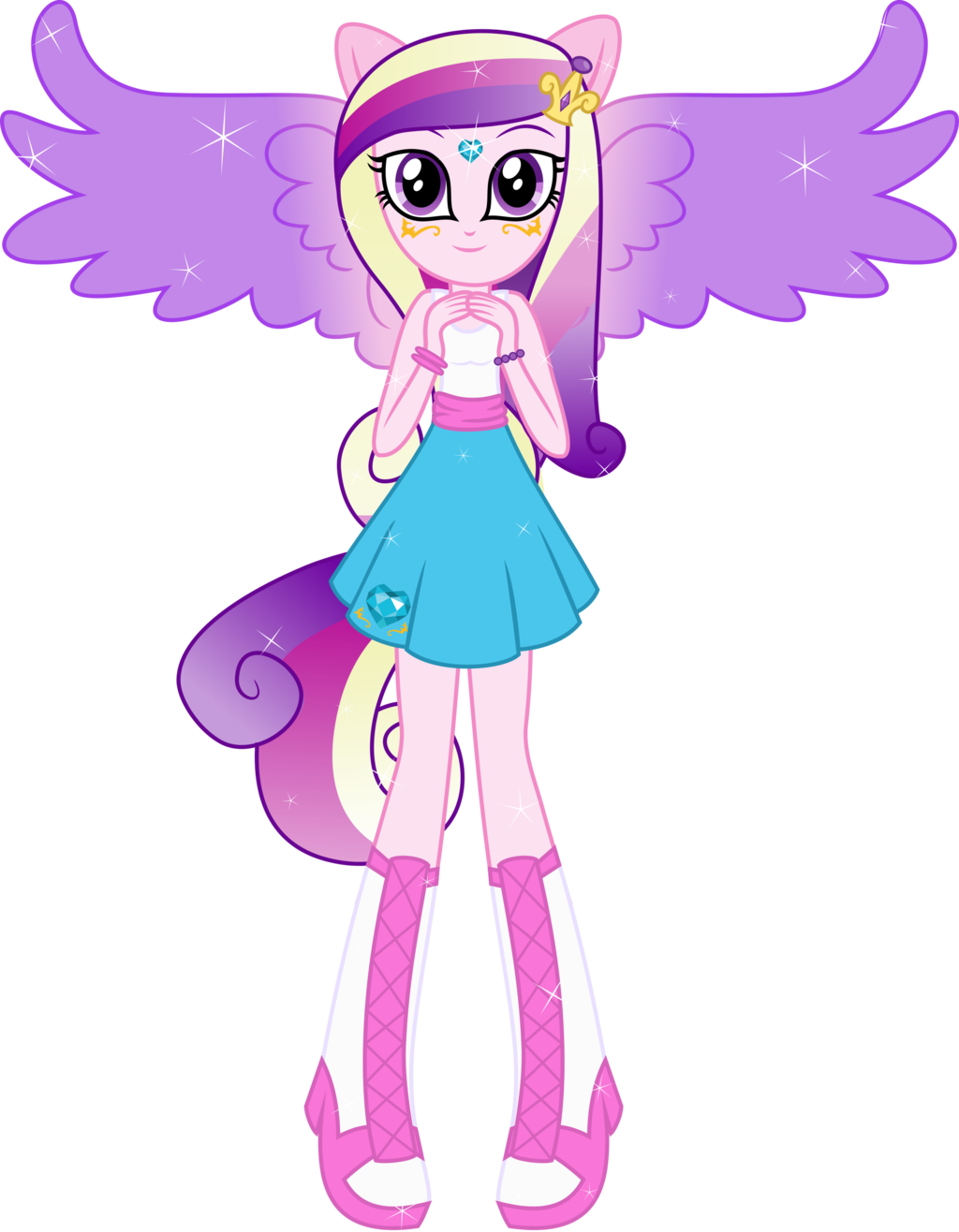 Musical Note - My Little Pony Cadence Equestria Girl (1024x1316)