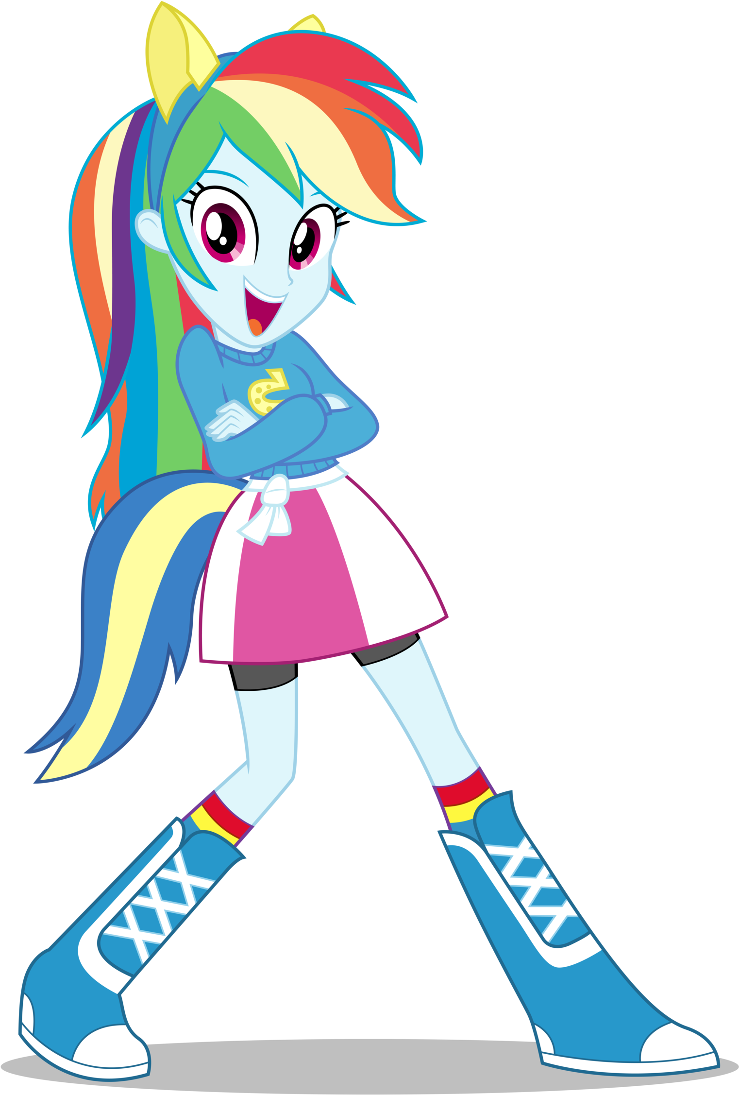 Rainbow Dash Pinkie Pie Rarity Applejack Twilight Sparkle - My Little Pony Equestria Girls Rainbow Dash (1600x2259)