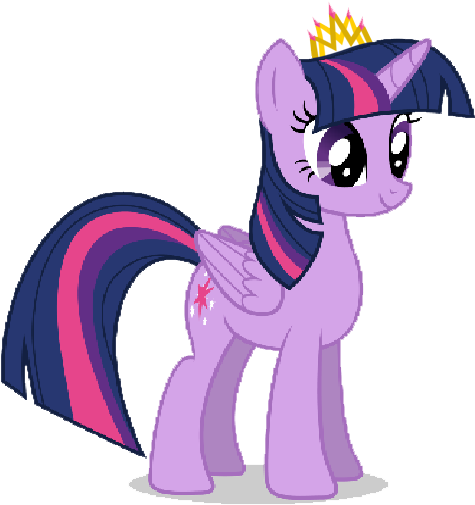 Twilight Sparkle Png Image - My Little Pony Friendship Is Magic: A Pony For Dvd (487x518)