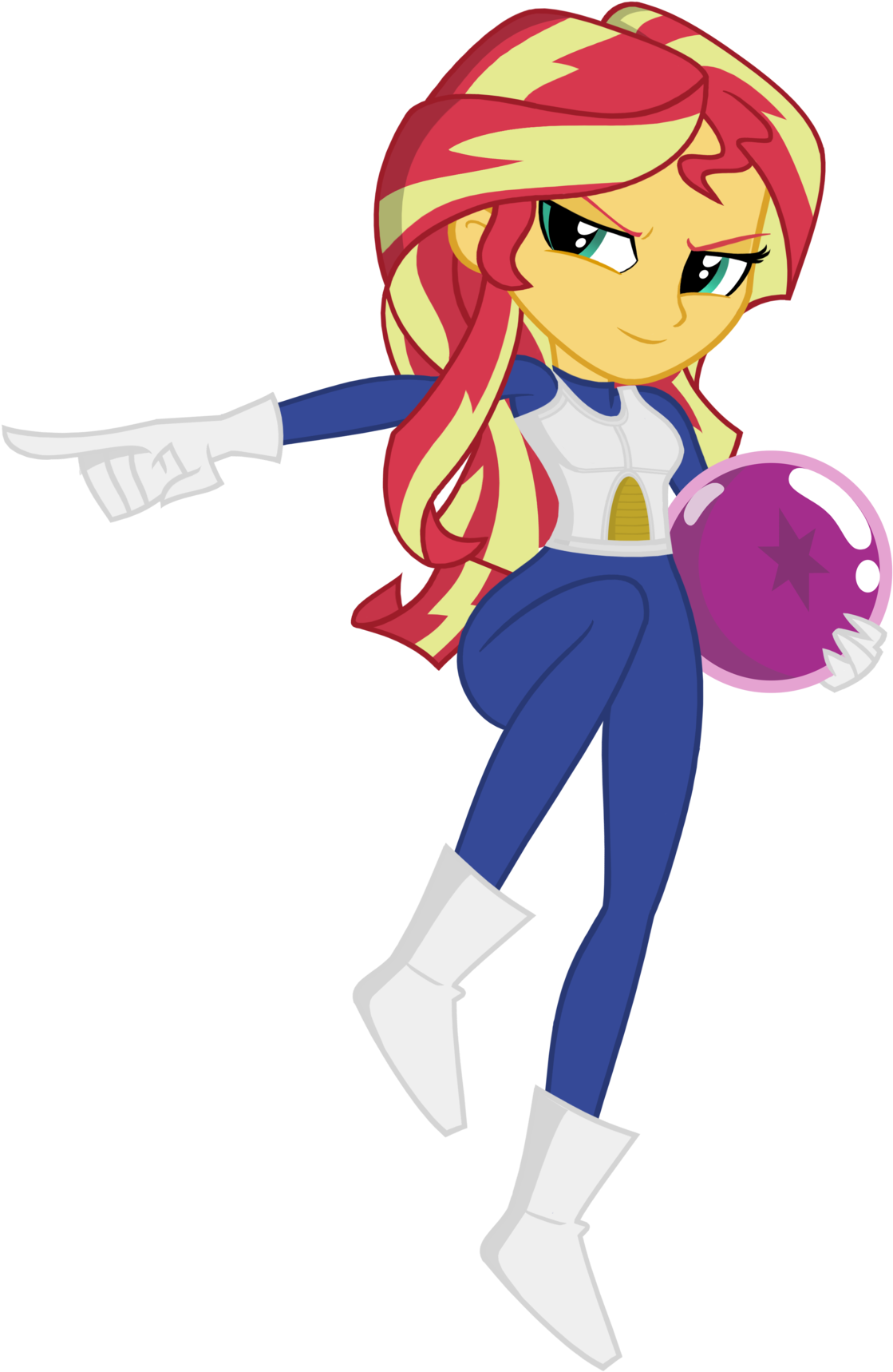 Sunset Shimmer, Vegeta By Darthlena Sunset Shimmer, - Sunset Shimmer Super Saiyan (1600x1816)