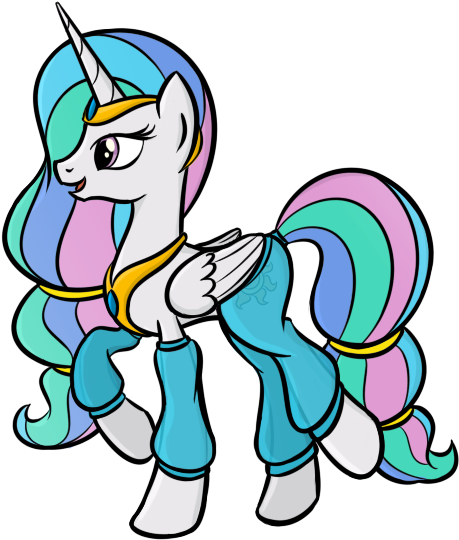 Sirvalter, Clothes, Female, Mare, Pony, Princess Celestia, - Clip Art (628x564)