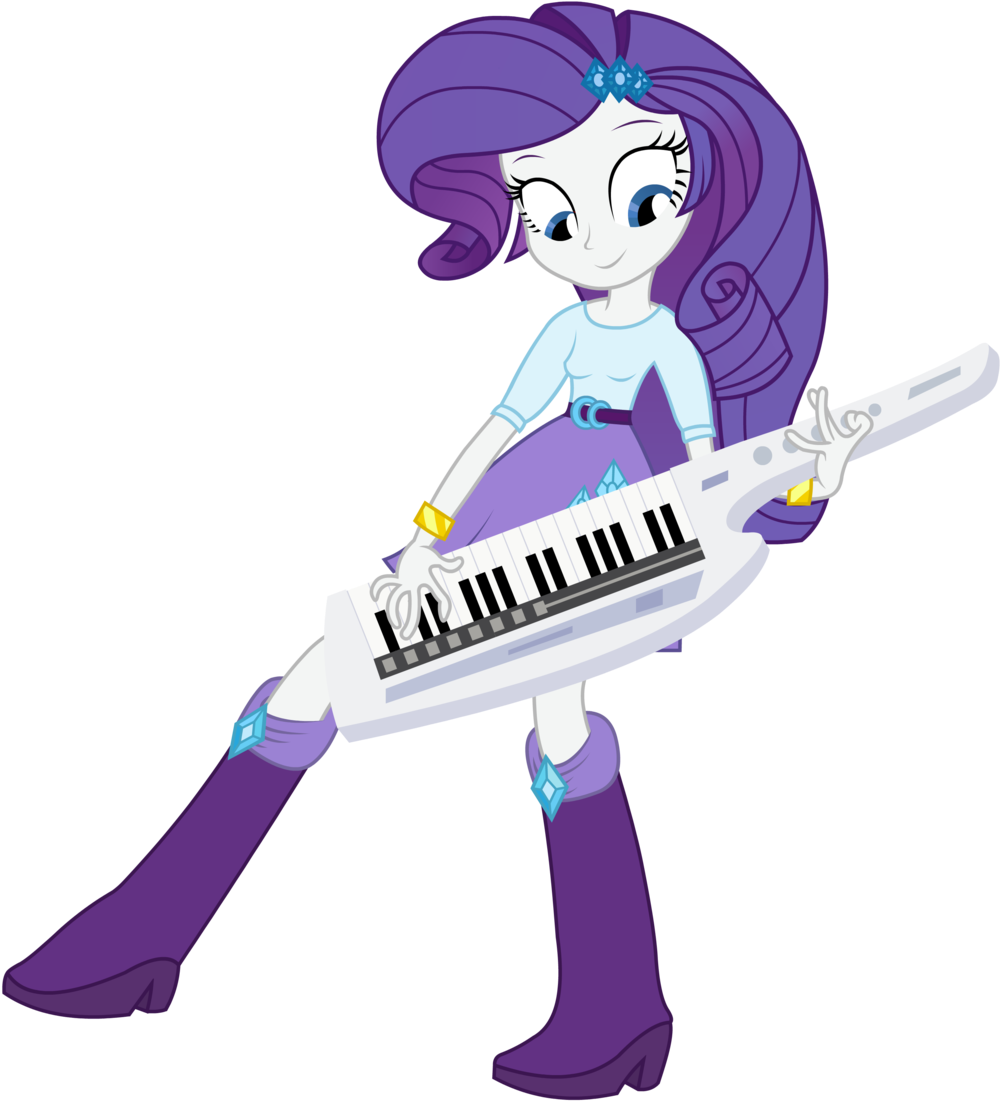 Rarity - Rarity Equestria Girl Keytar (1024x1163)