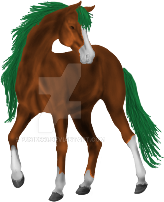 Arabian Horse By Pusik553 - Sorrel (962x830)