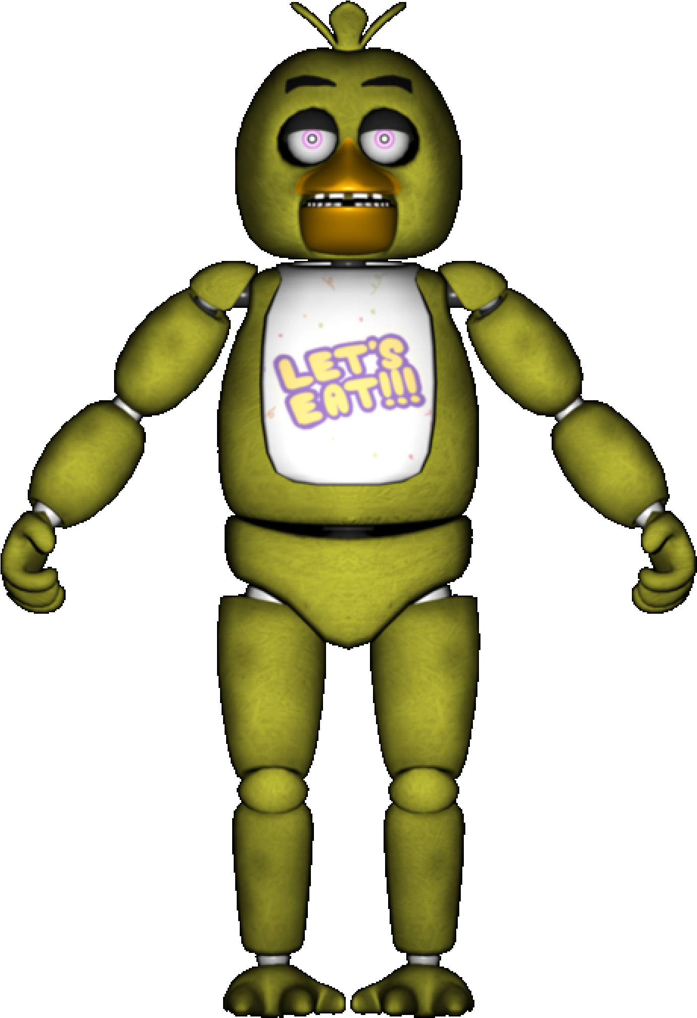 Chica The Chicken - Chica The Chicken (1455x2085)