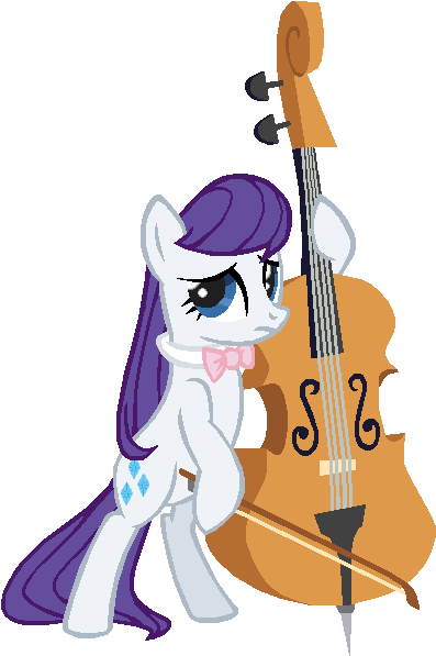 Rarity As Octavia By Colossalstinker - Octavia Pony (414x608)