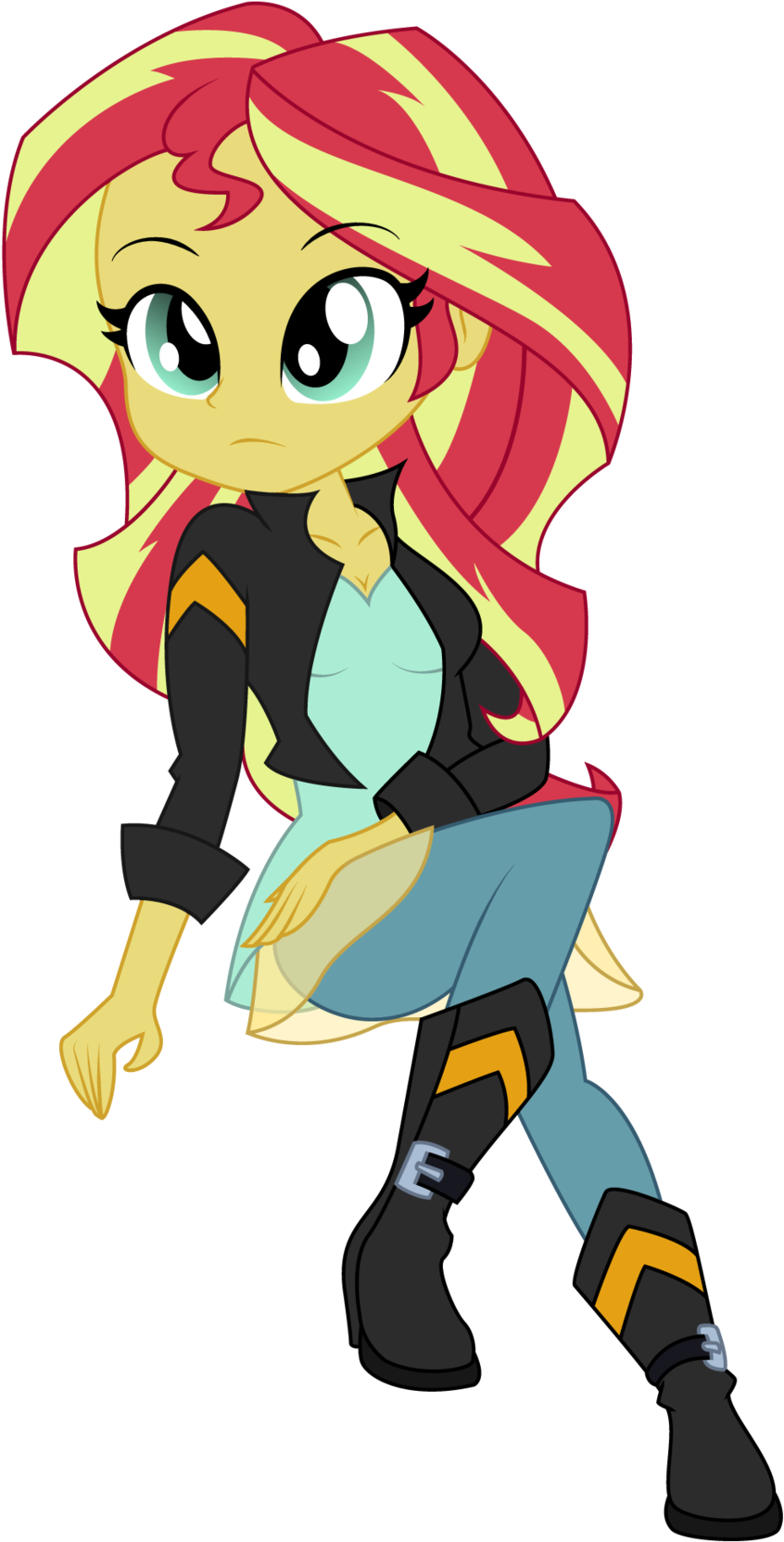 Sunset Shimmer's New Outfit By Discorded-joker - Sunset Shimmer New Outfit (1024x1756)