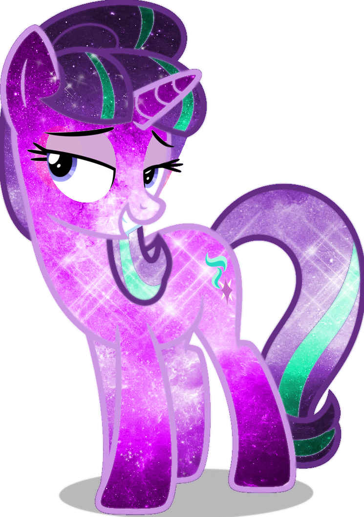 Twilight Sparkle Princess Luna Sunset Shimmer My Little - Galaxy My Little Pony (745x1057)