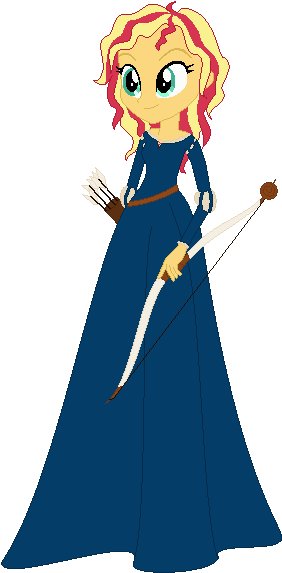 Pinkie Pie Is Owned By Hasbro, My Little Pony - Mlp Eg Merida (348x685)