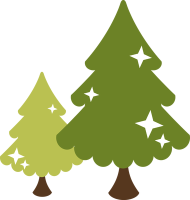 Christmas Clipart - Christmas Tree (380x400)