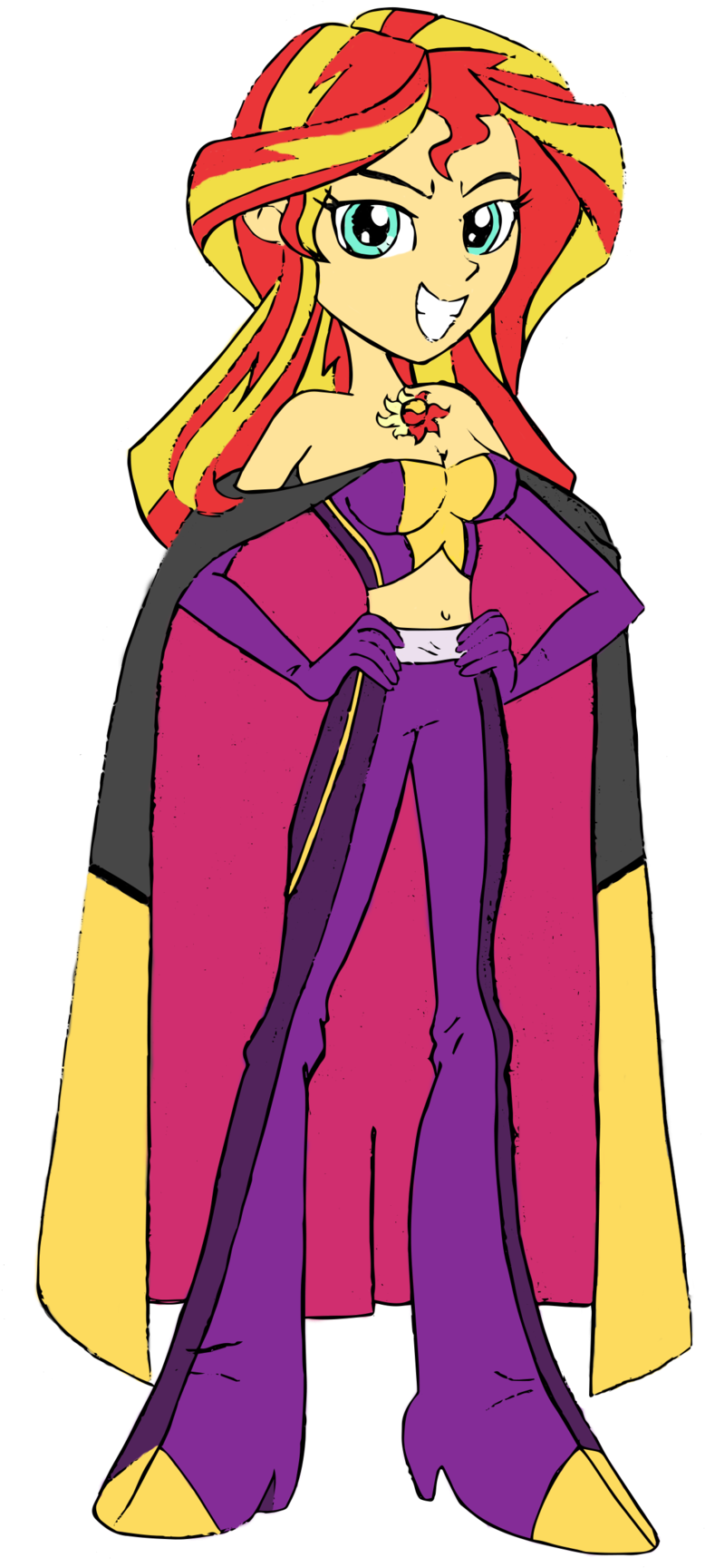 Spiders And Magic - Spiders And Magic Sunset (1024x1887)