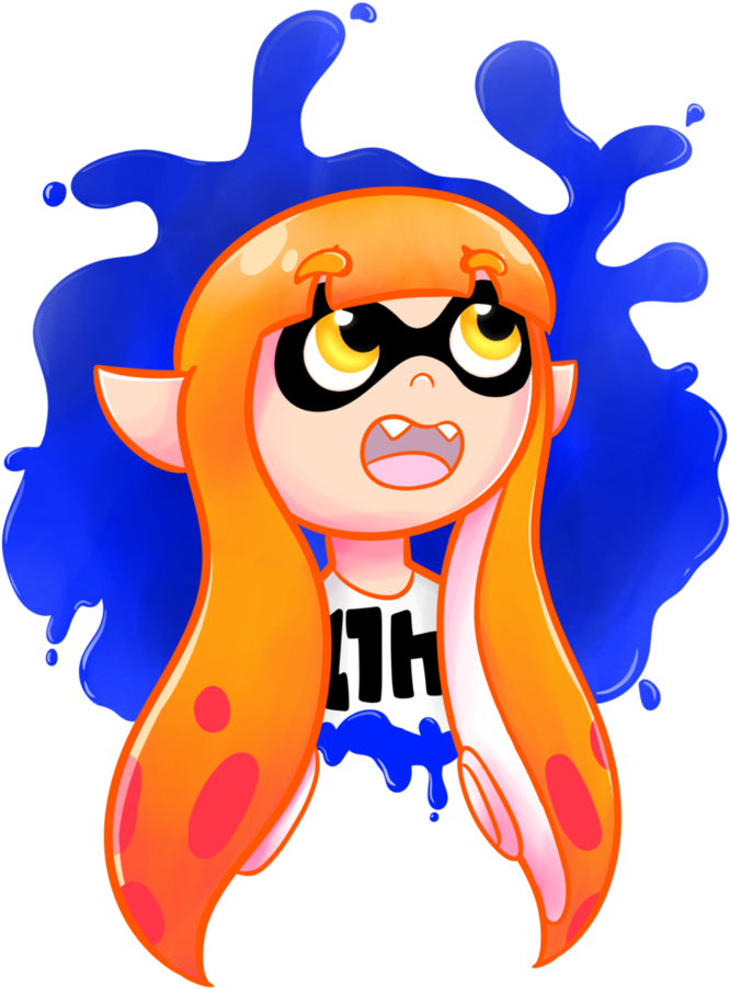 [inkling Girl] By Razzchan - Woomy Girl (861x927)
