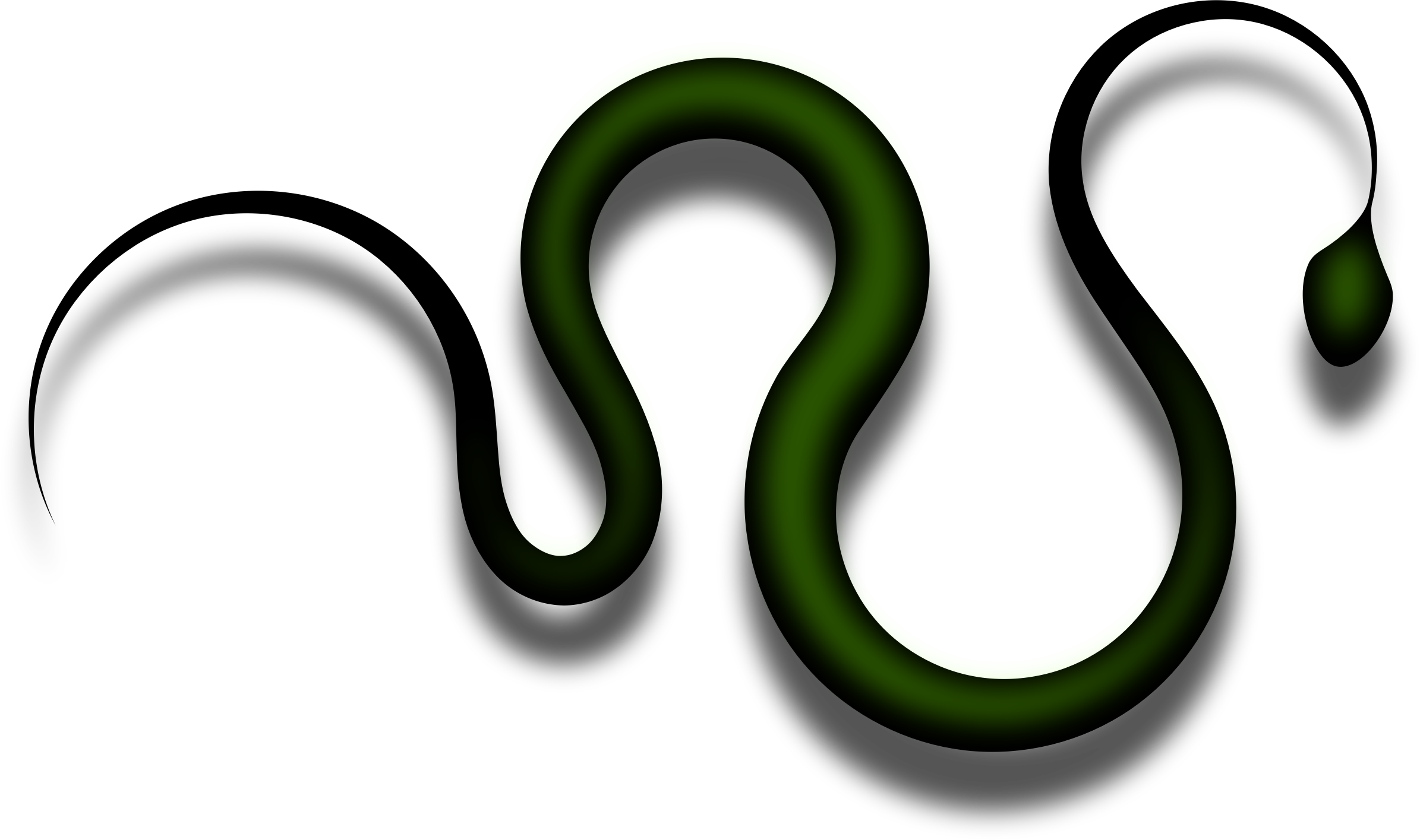 Clipart - Serpent - Png Tribal Snake Hd (2390x1415)