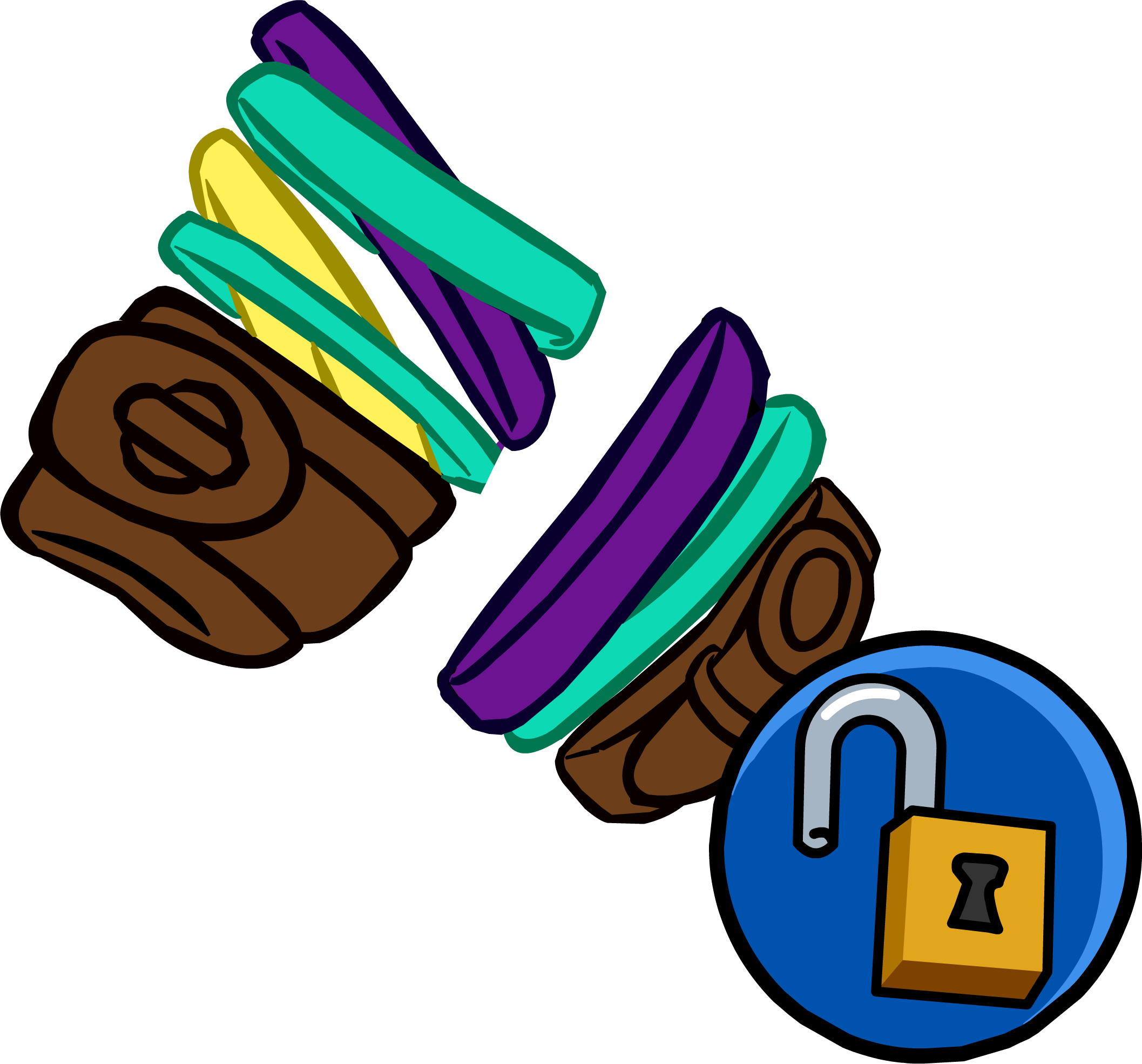 Leather Bracelets - Club Penguin Mp3000 (2115x1970)