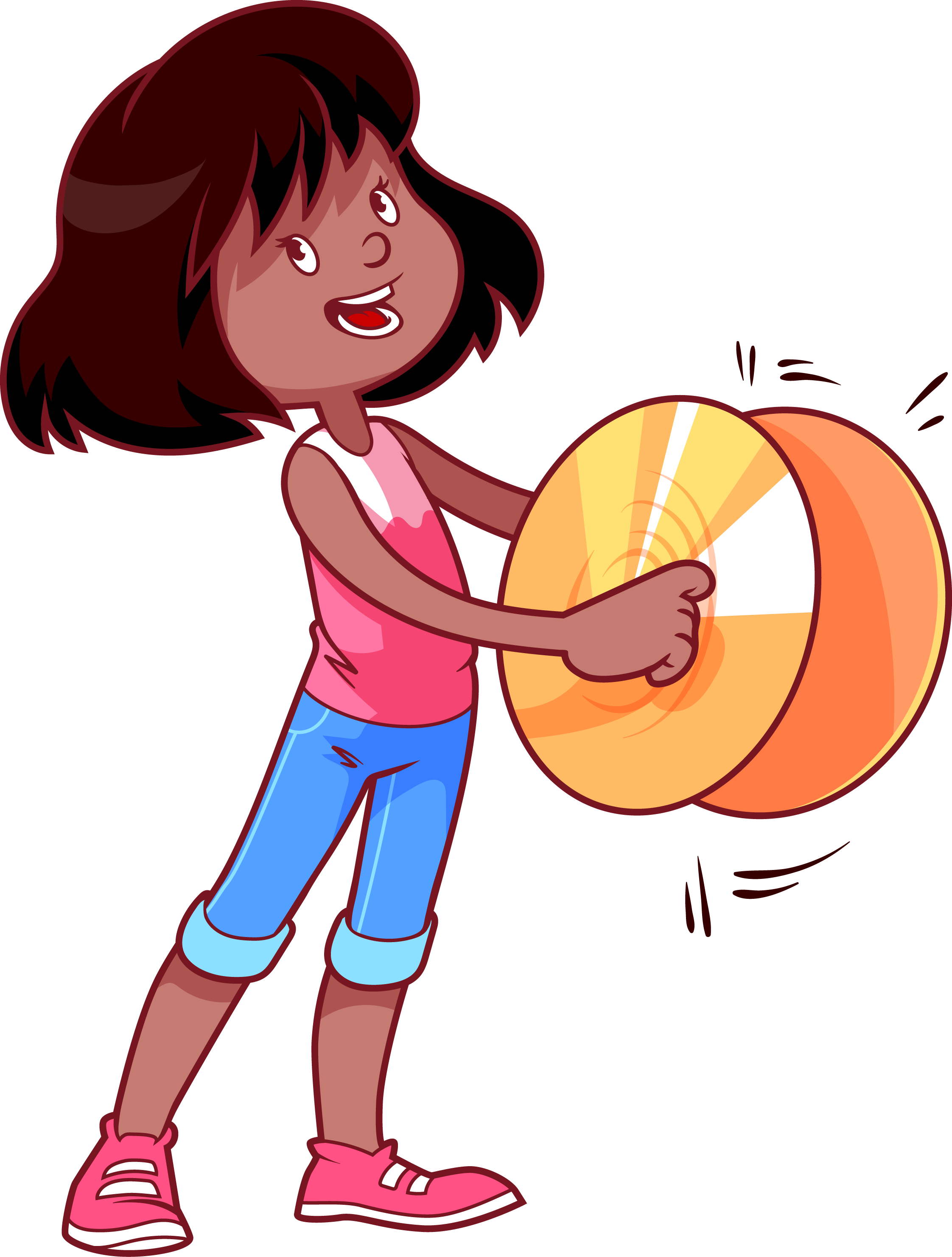 Musical Instrument Cartoon Child Illustration - Cymbals Clipart (2244x2962)