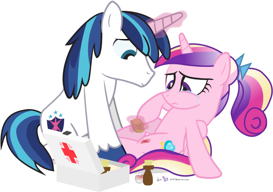 Big Girl Don't Cry By Dm29 - Princess Cadence And Shining Armor Baby (900x645)