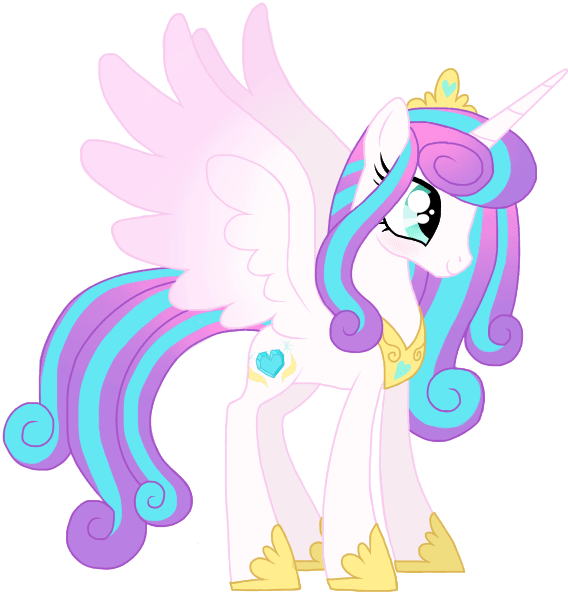 Mlp Princess Flurry Heart (592x632)