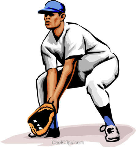 Collectionbdwn Baseball Player Clip Art - Baseball Player Clipart (445x480)