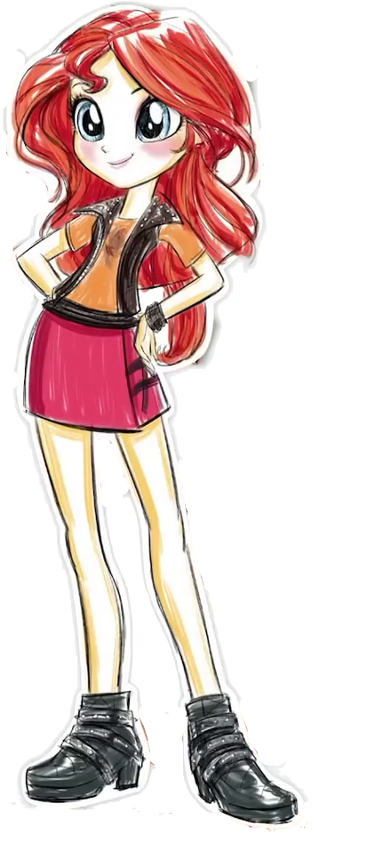 Sunset Shimmer By Superbobiann - My Little Pony: Friendship Is Magic (605x1024)