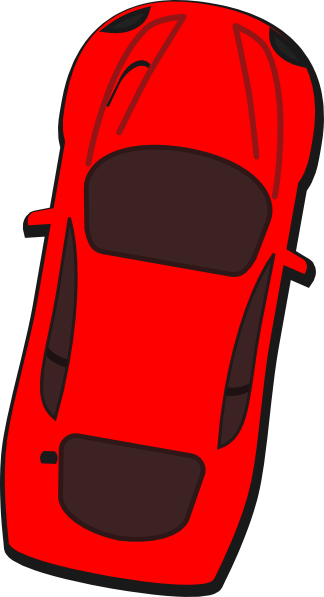 Car Icon Png Top View (324x597)