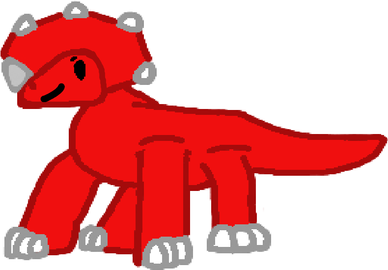 Pin As A Triceratops By Digiponythedigimon - Inanimate Insanity (800x600)