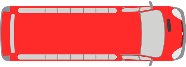 Bus Top View Png (640x320)