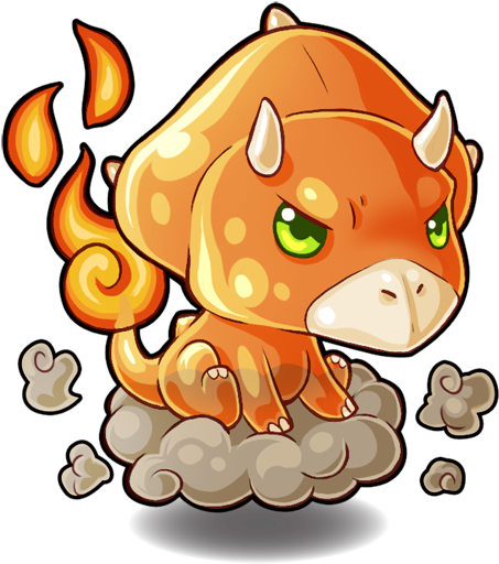 559 Triceratops A - Cartoon (512x512)