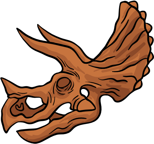 Triceratops Free Icon - Dinosaur (512x512)