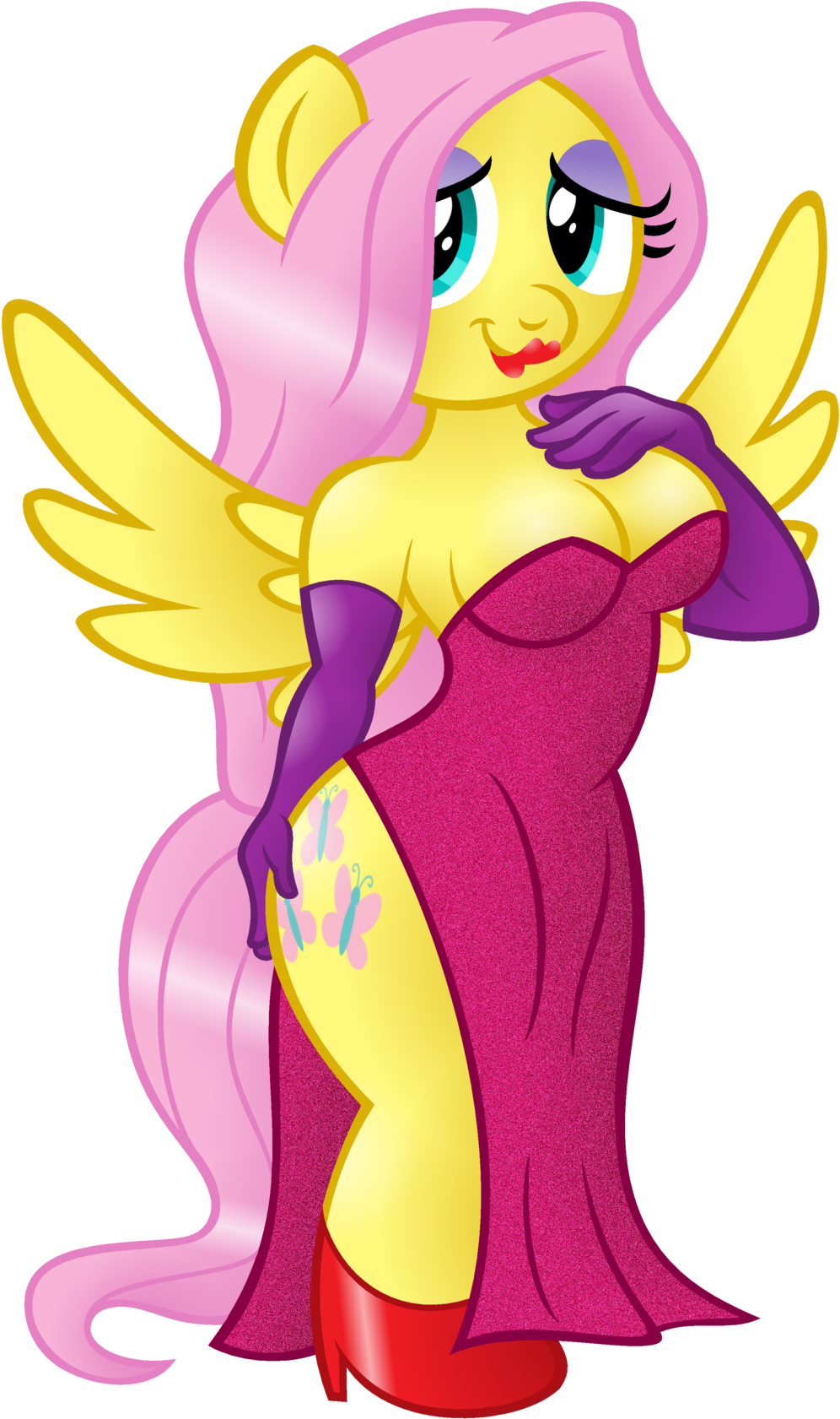 Jessica Rabbitshy By Aleximusprime Jessica Rabbitshy - Mlp And Jessica Rabbit (1024x1751)